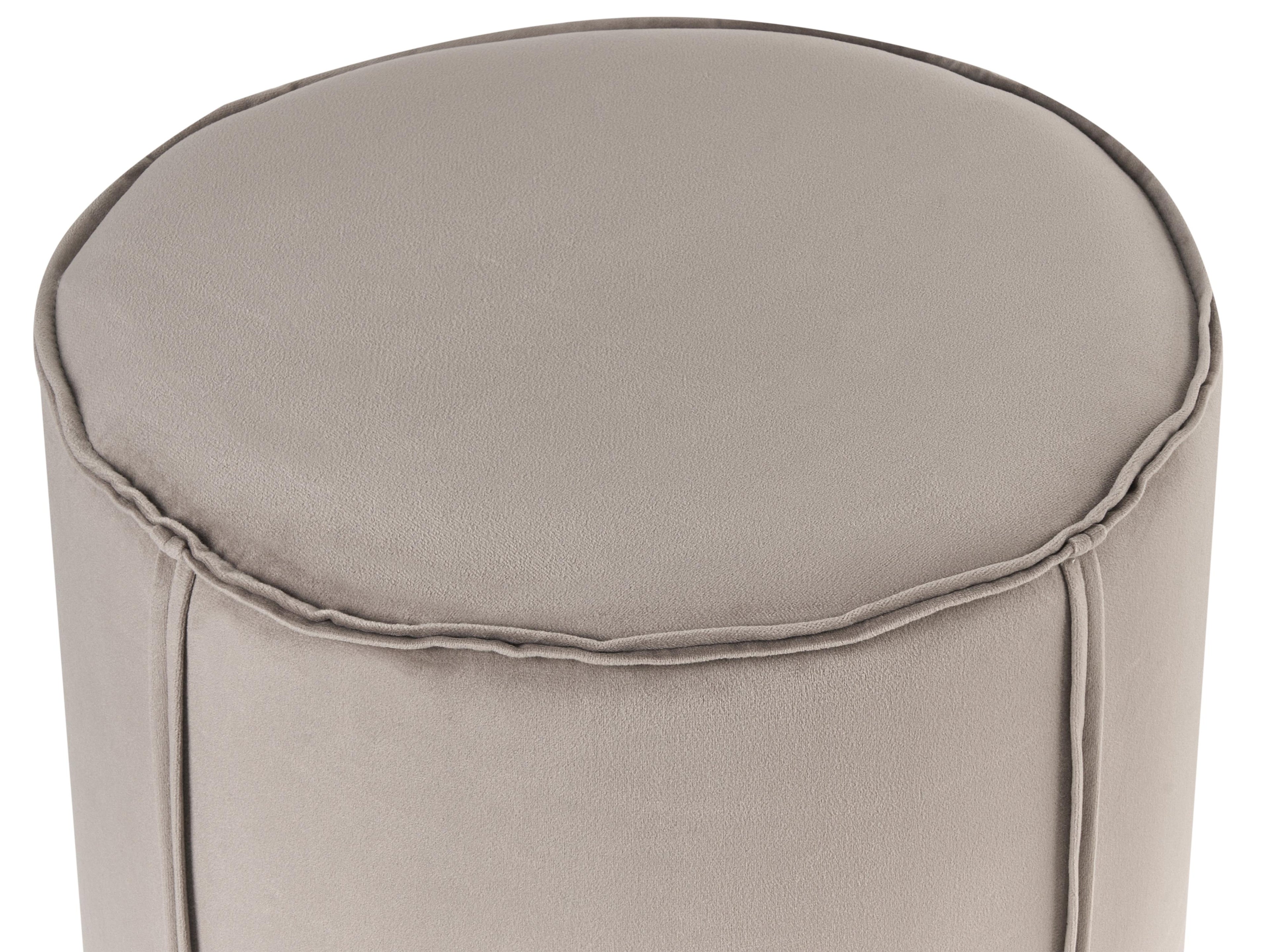  Pouffe SEDONA Velvet Taupe