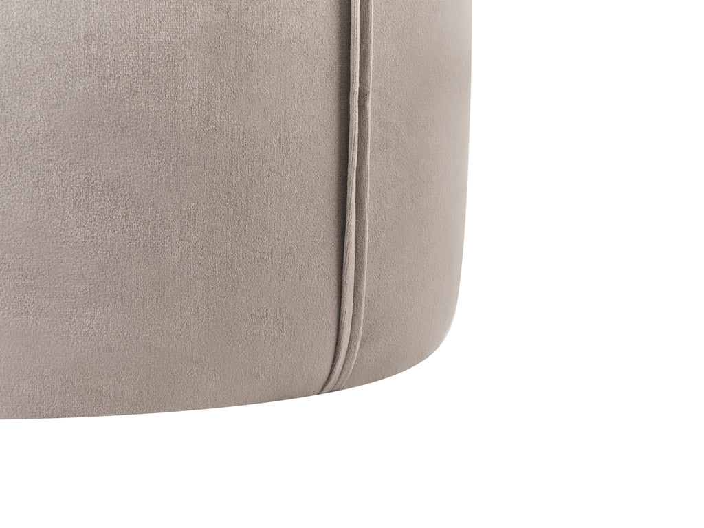 Pouffe SEDONA Velvet Taupe