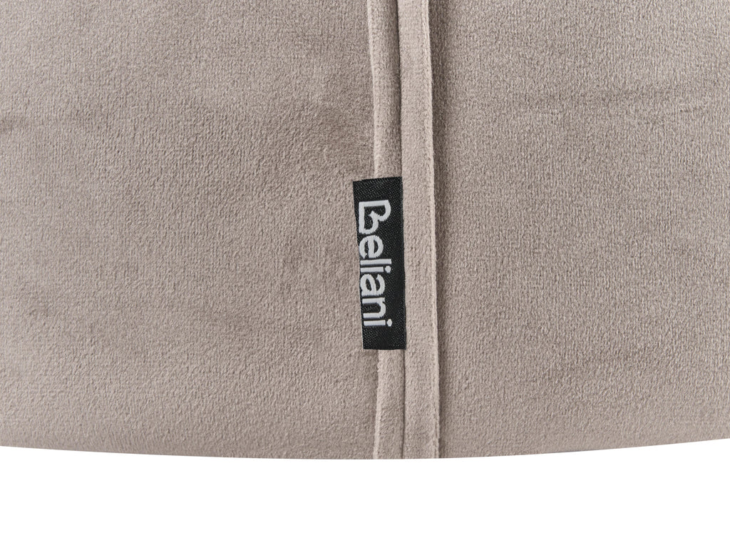  Pouffe SEDONA Velvet Taupe