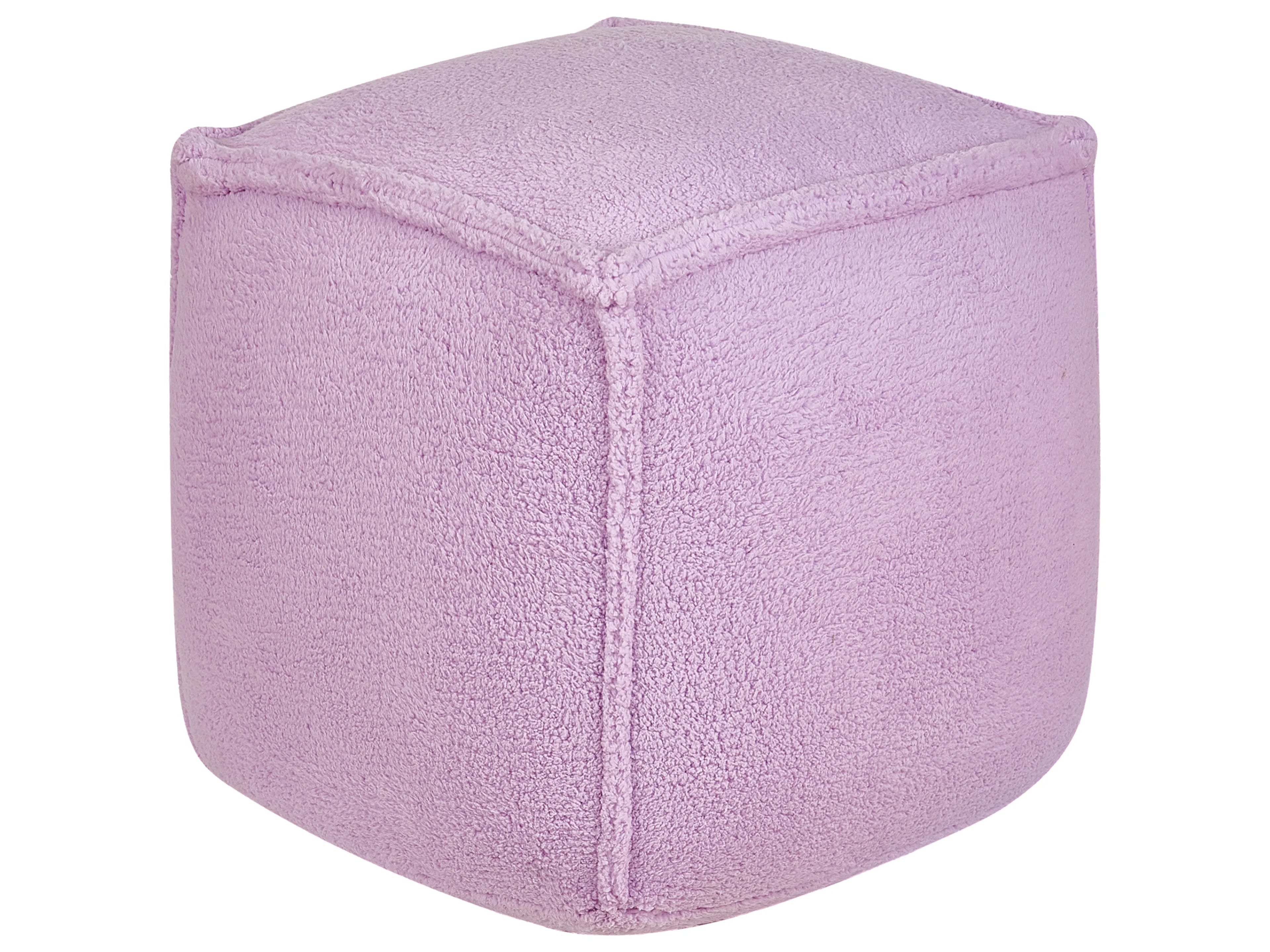  Pouffe ALIPUR Boucle Violet