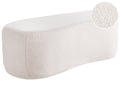  Pouffe BAYARD Boucle Off-White