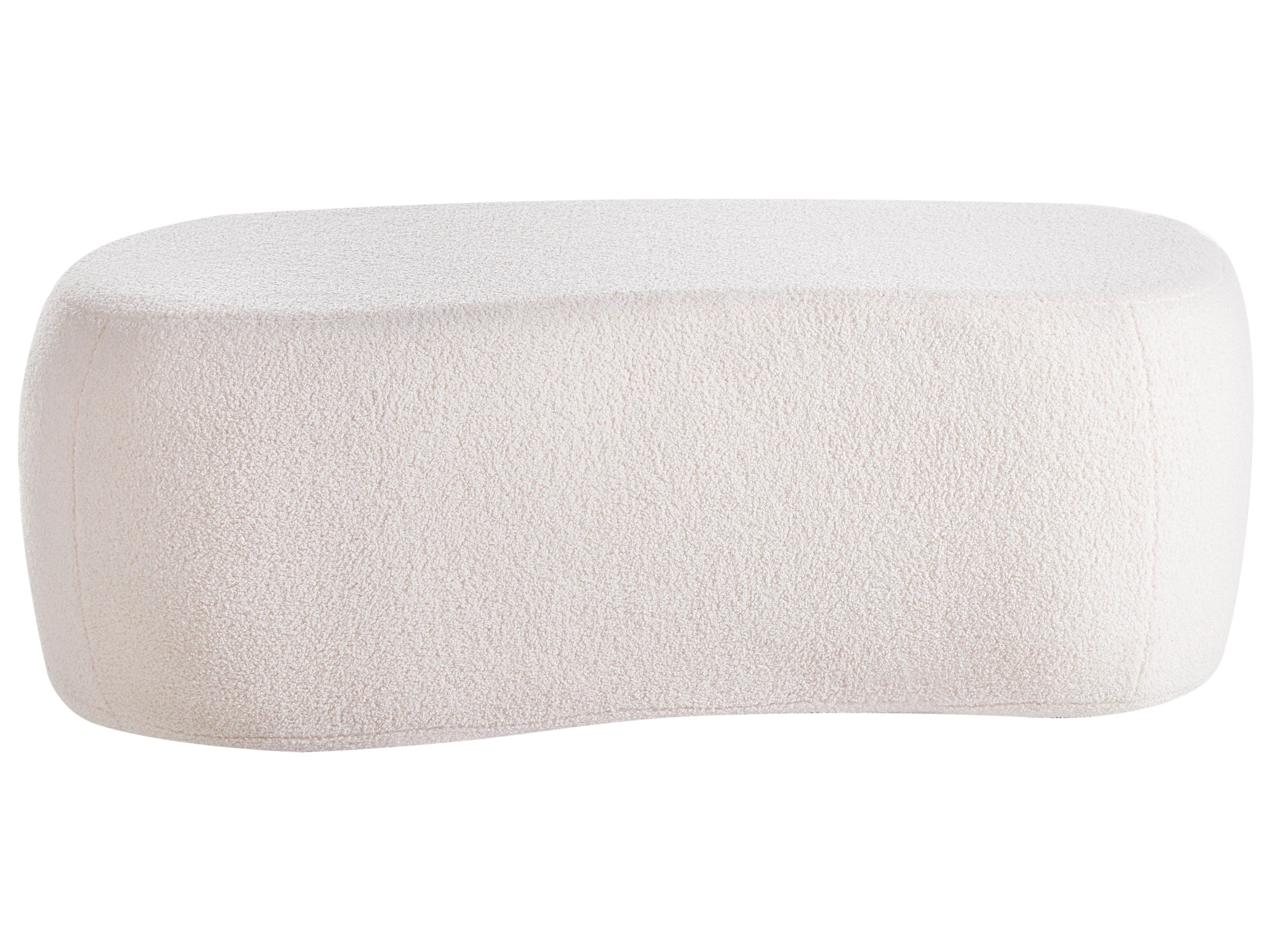  Pouffe BAYARD Boucle Off-White