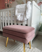  Storage Bench ODESSA Velvet Pink