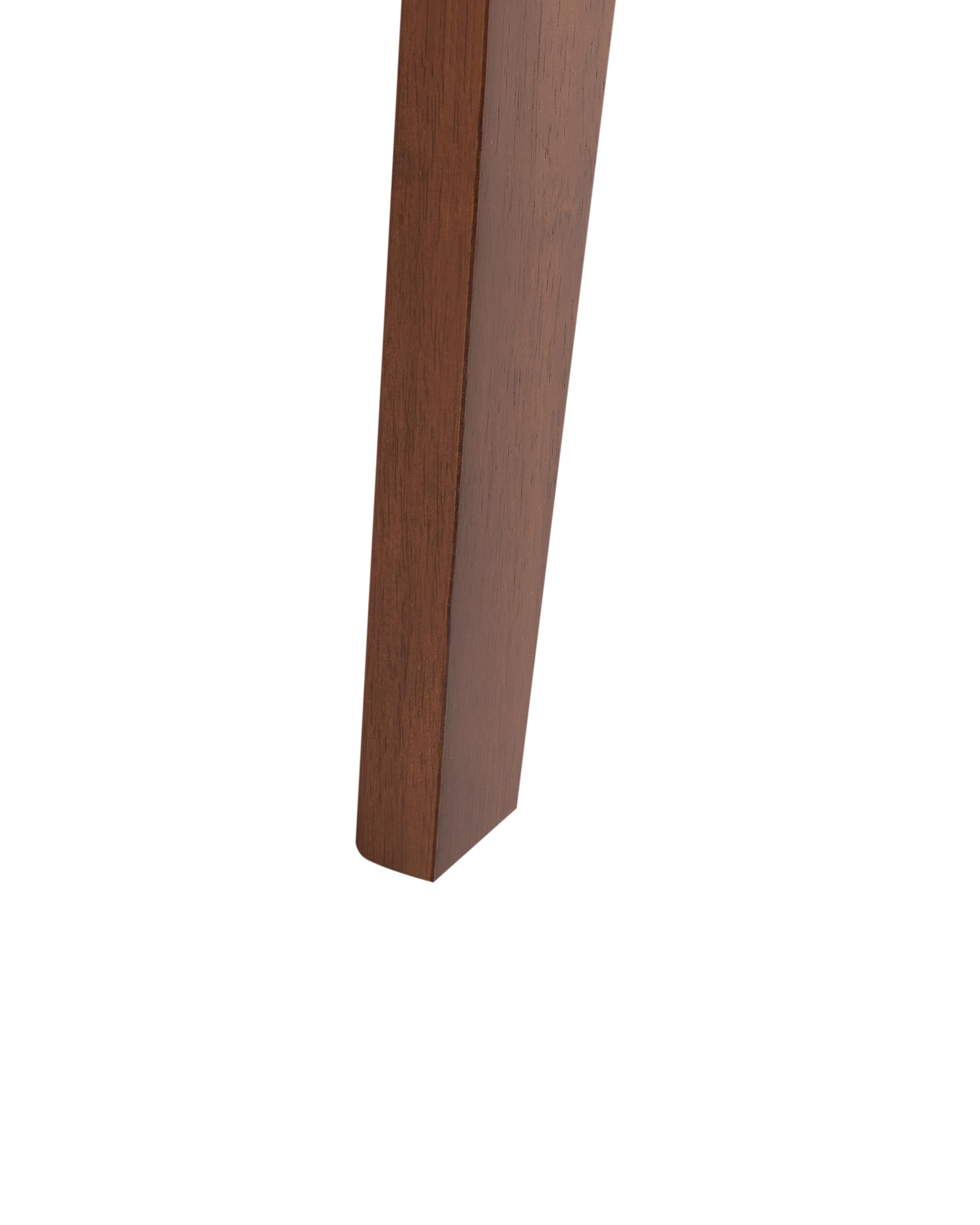  Set Of 2 Bar Stools AROMA Wood Dark Brown