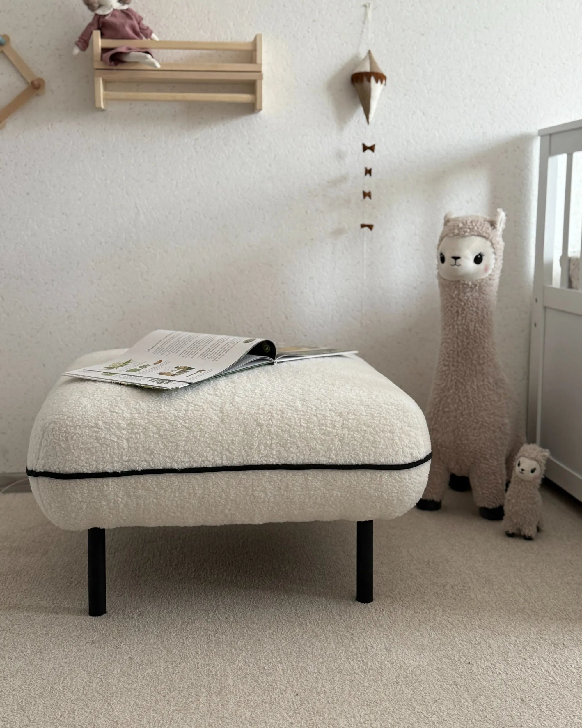  Ottoman TONSBERG Boucle White