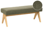  Bench TAMRE Boucle Green/ Light Brown