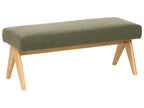  Bench TAMRE Boucle Green/ Light Brown