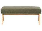  Bench TAMRE Boucle Green/ Light Brown