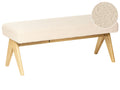  Bench TAMRE Boucle Off-White/ Light Brown