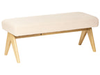  Bench TAMRE Boucle Off-White/ Light Brown