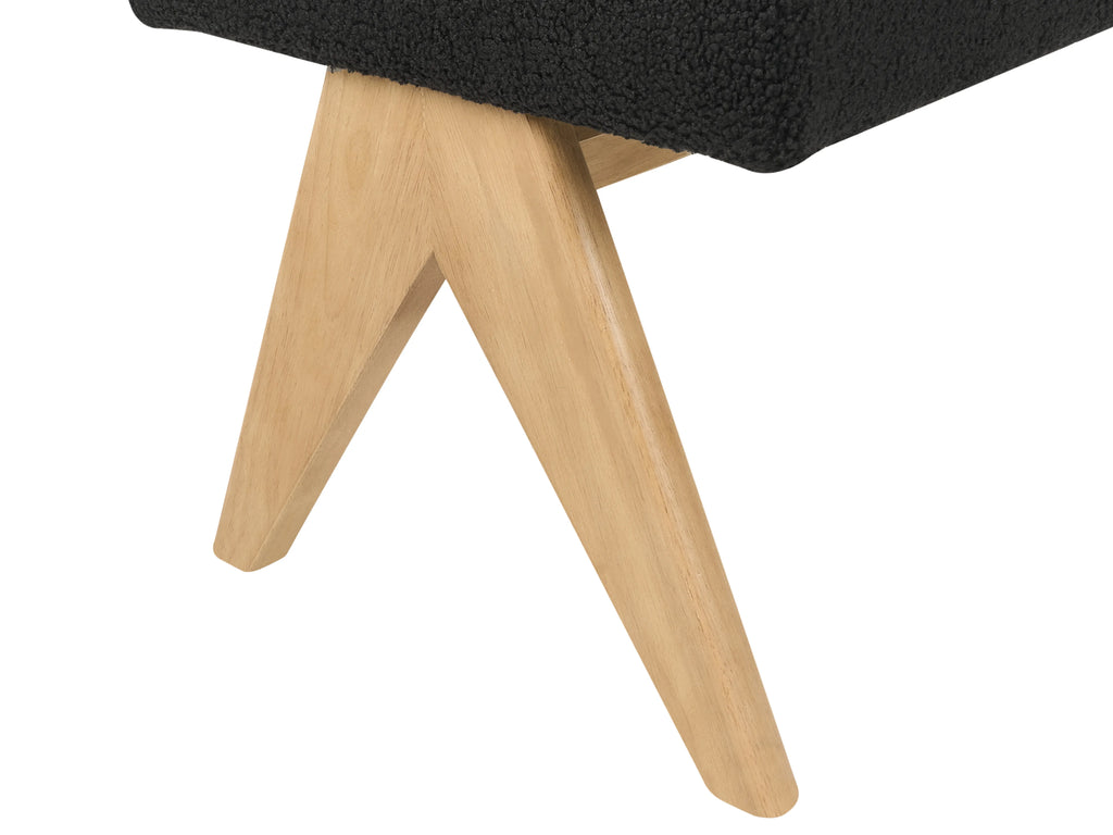  Bench TAMRE Boucle Black/ Light Brown