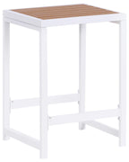 Garden Chair AVETRANA Metal Brown/ White
