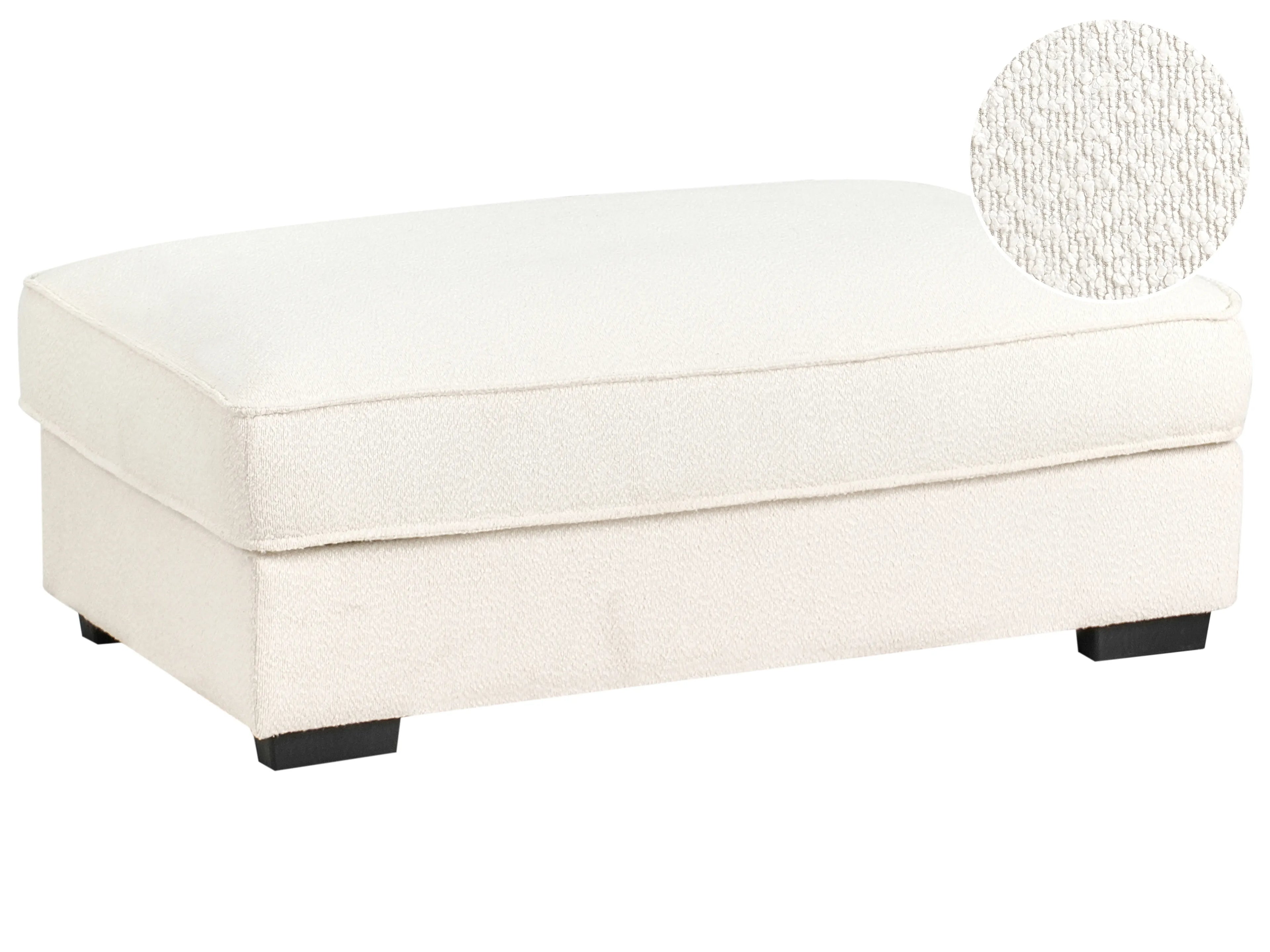  Ottoman RENDERS Boucle Off-White