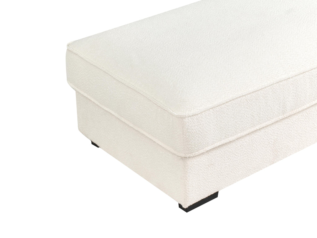  Ottoman RENDERS Boucle Off-White