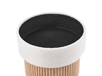  Storage Pouffe RICHEY Boucle Off-White