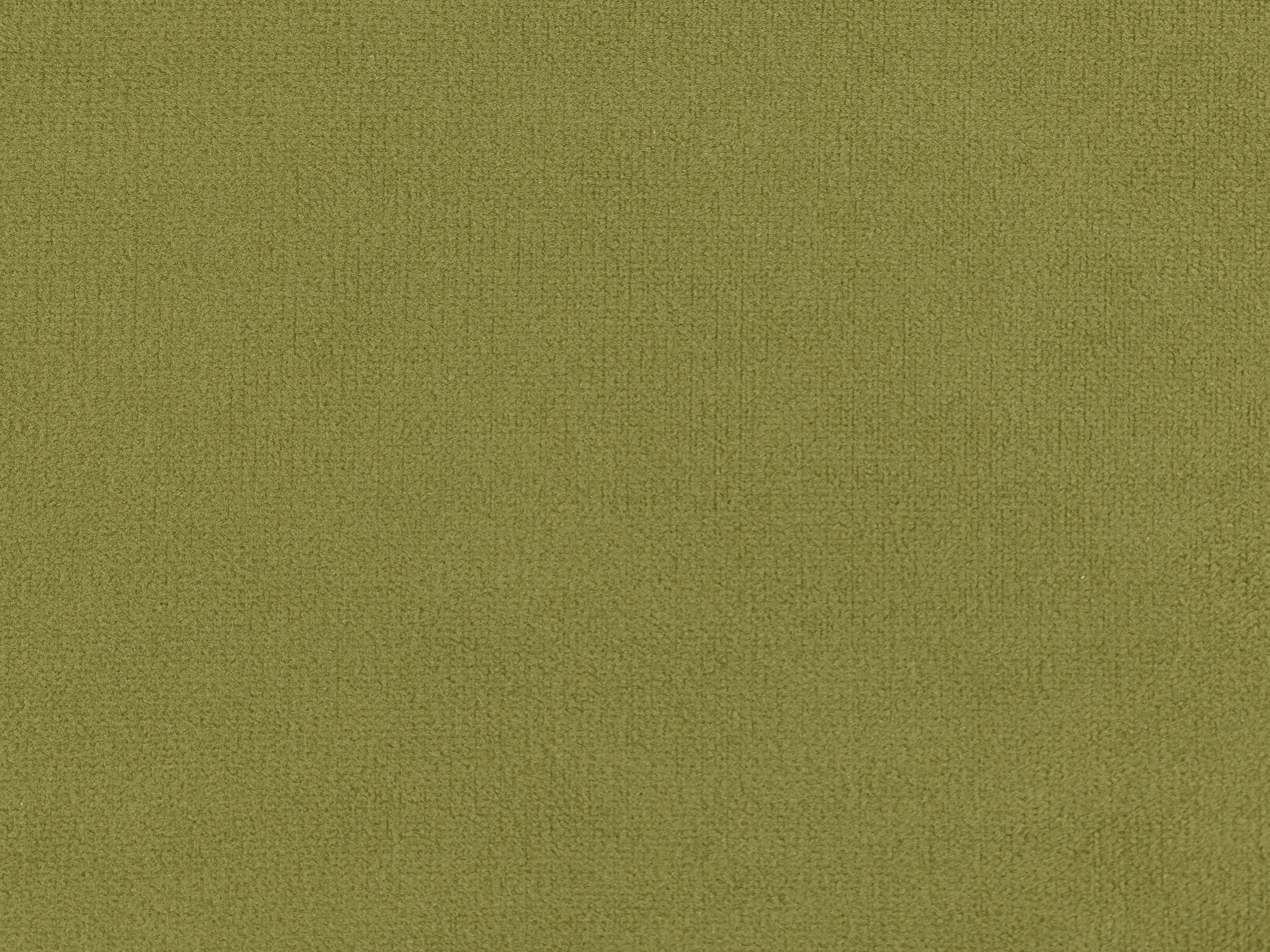 Footstool DELCO Velvet Lime Green