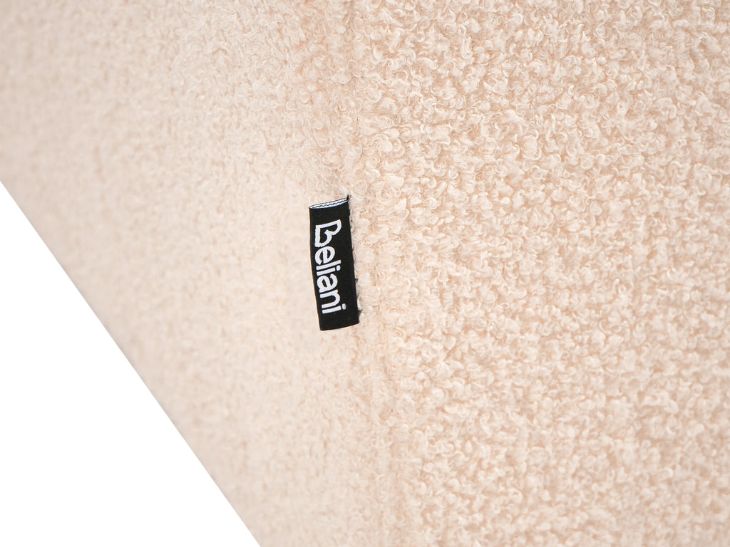  Pouffe SINCLAIR Boucle Beige